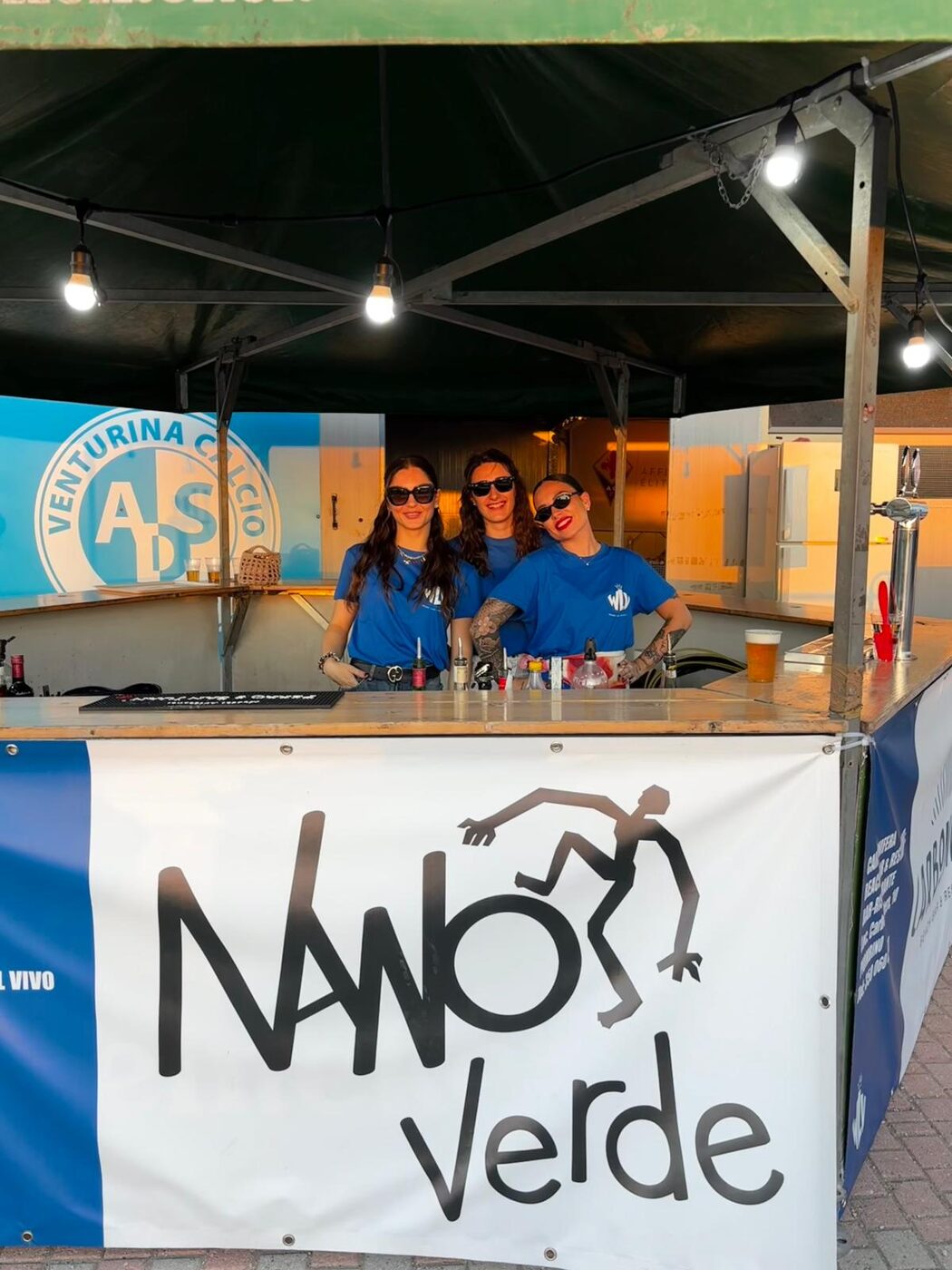 Staff dello stand Nano Verde